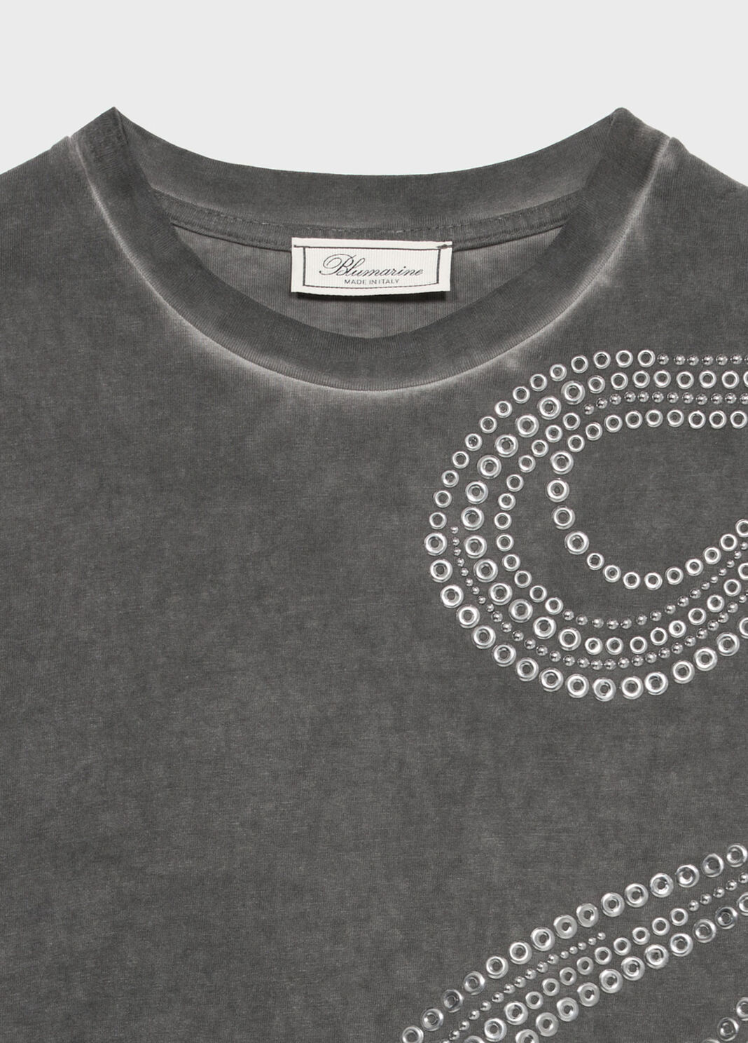 T-shirt in jersey con borchie e occhielli  Blumarine - large image number 6