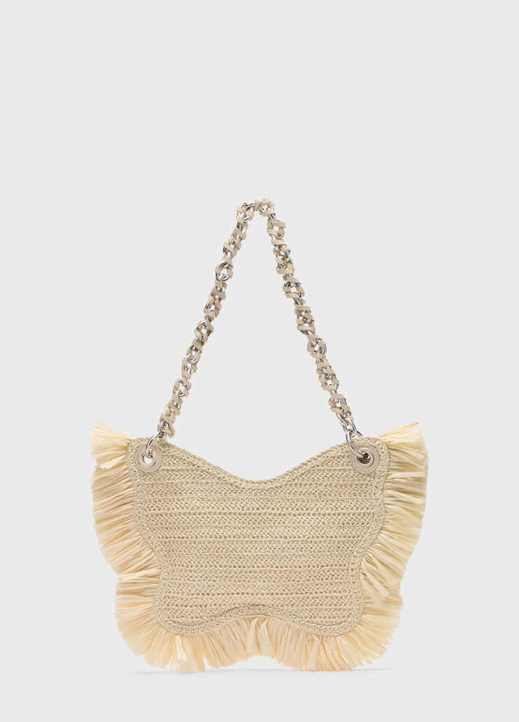 Butterfly raffia shoulder bag  Blumarine - large image number 2