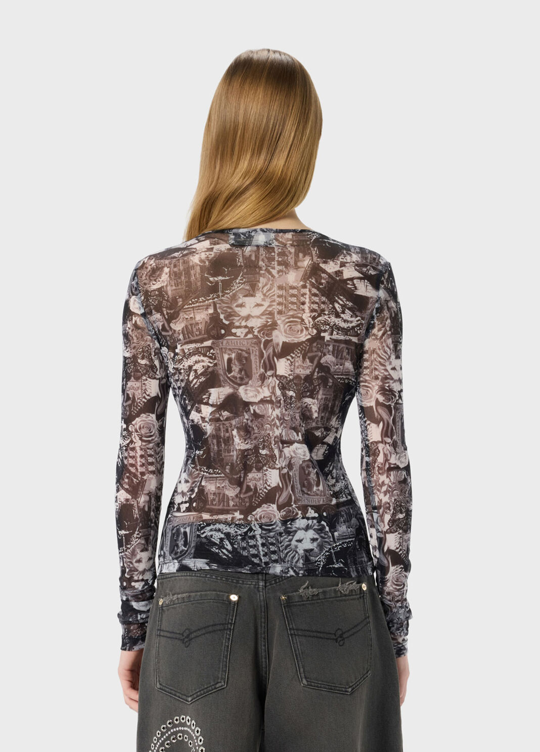 Printed jersey T-shirt  Blumarine - large image number 1