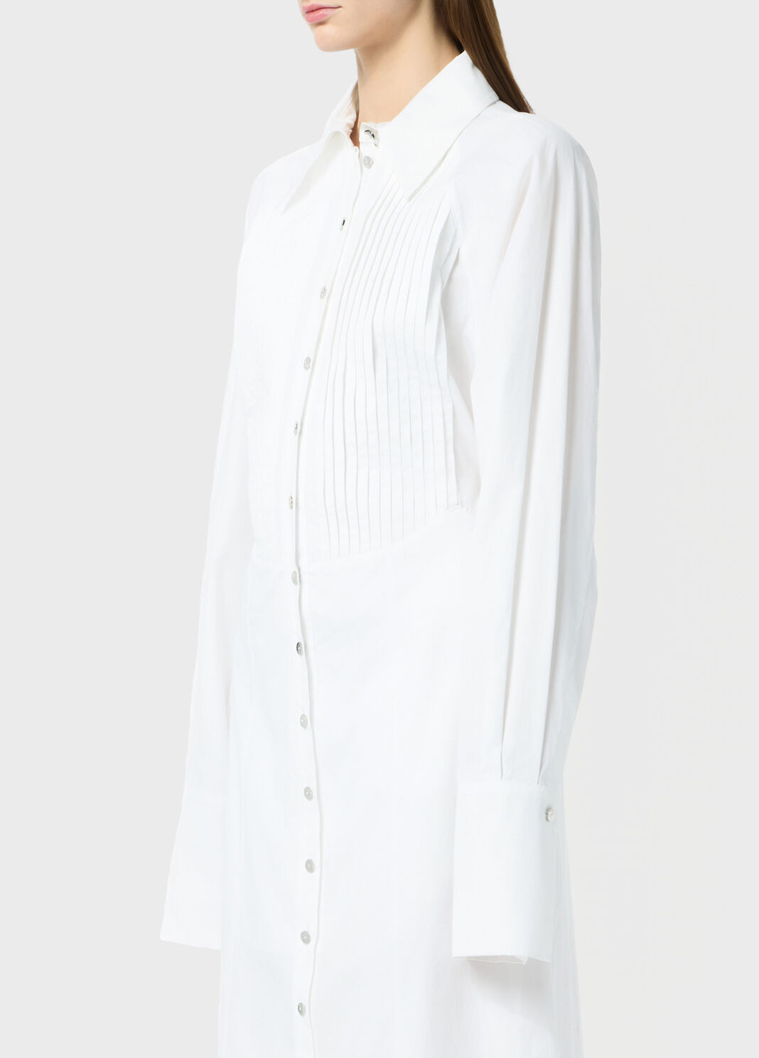 Poplin shirt dress with belt  Blumarine - large image number 2