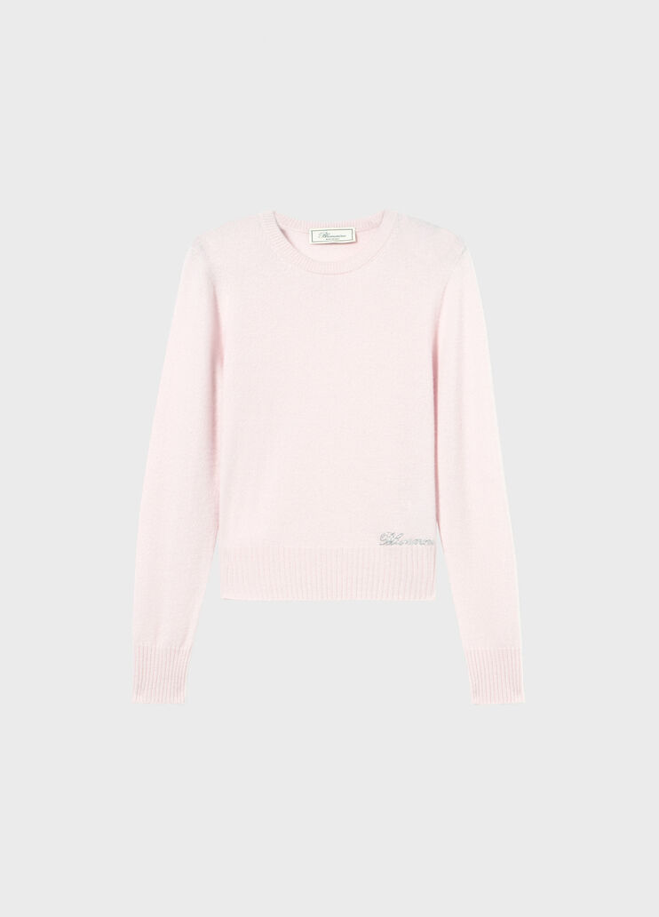 Cashmere jumper with rhinestone embroidery  Blumarine - medium