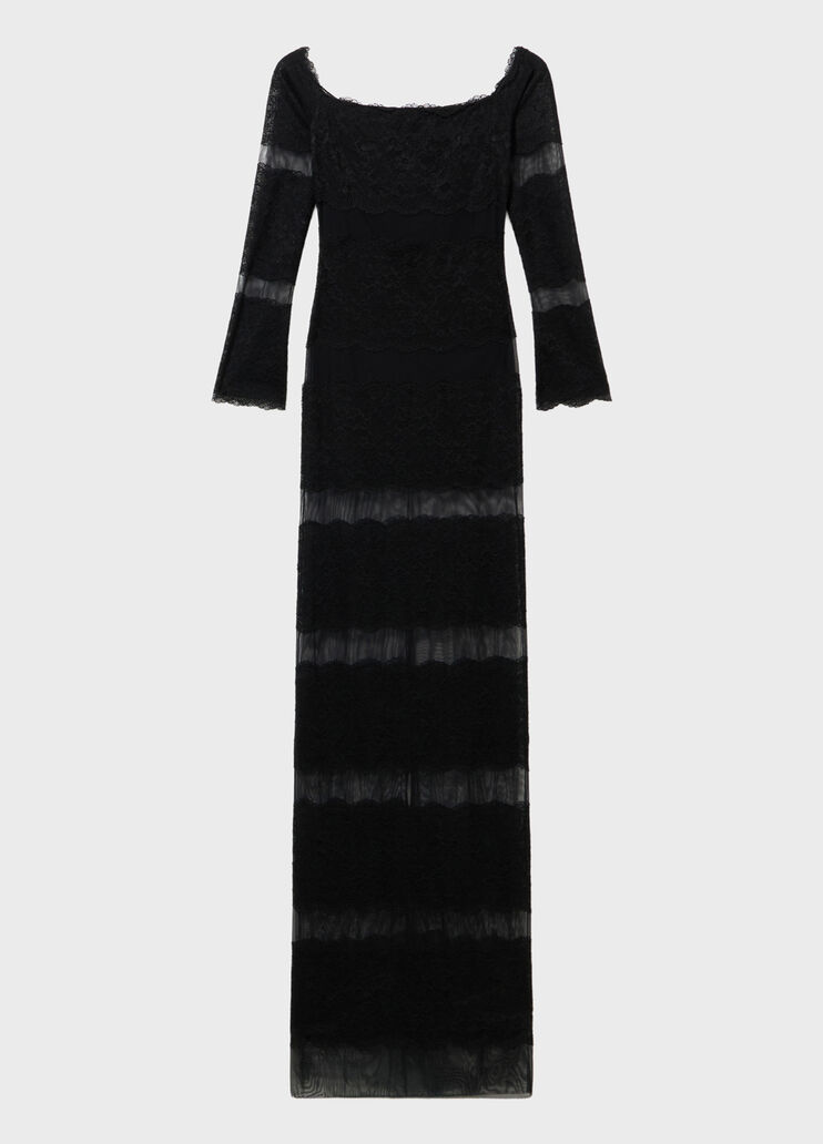 Long tulle and lace dress  Blumarine - medium