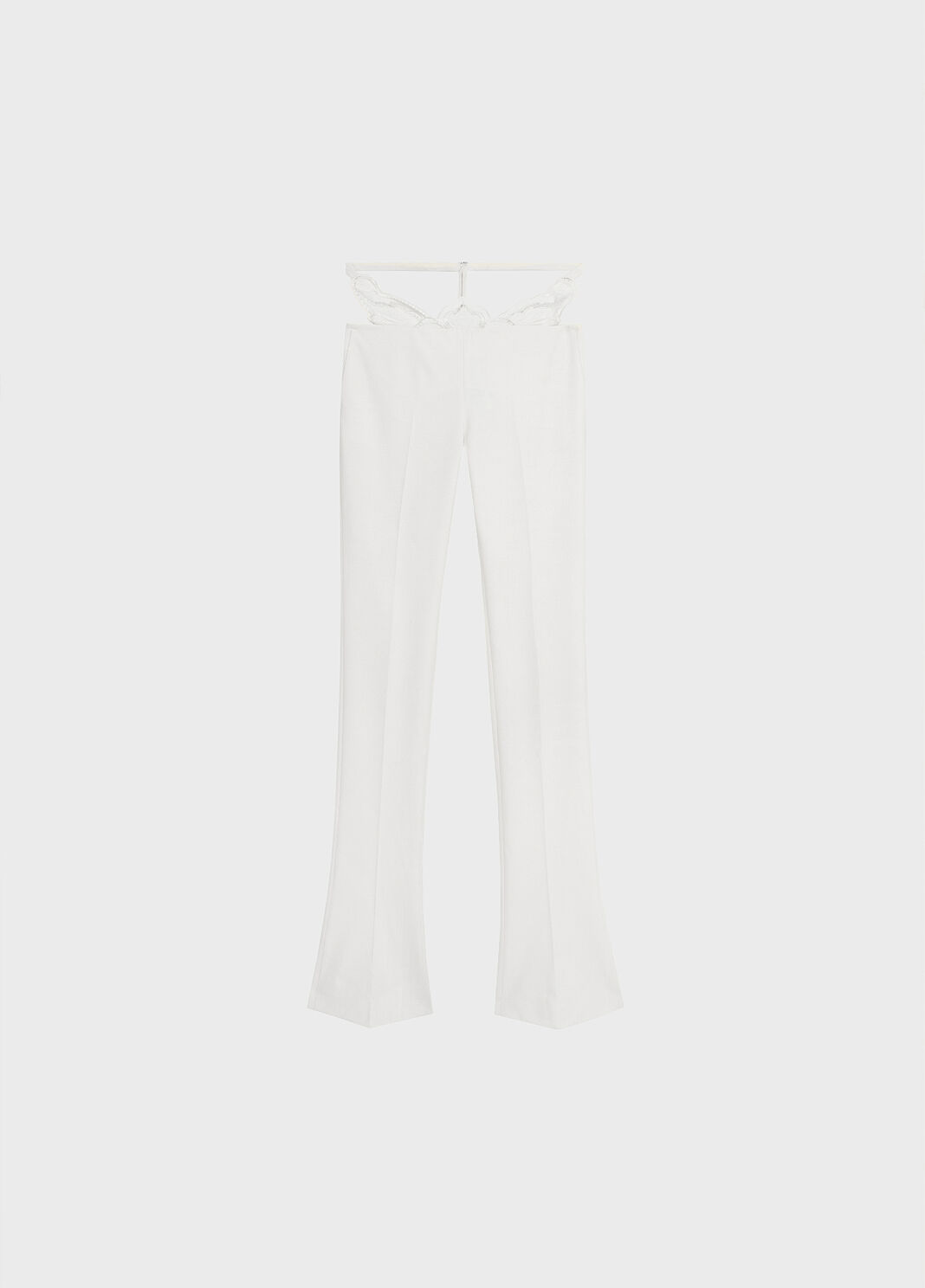 Slim-fit trousers in compact fabric  Blumarine - large image number 4