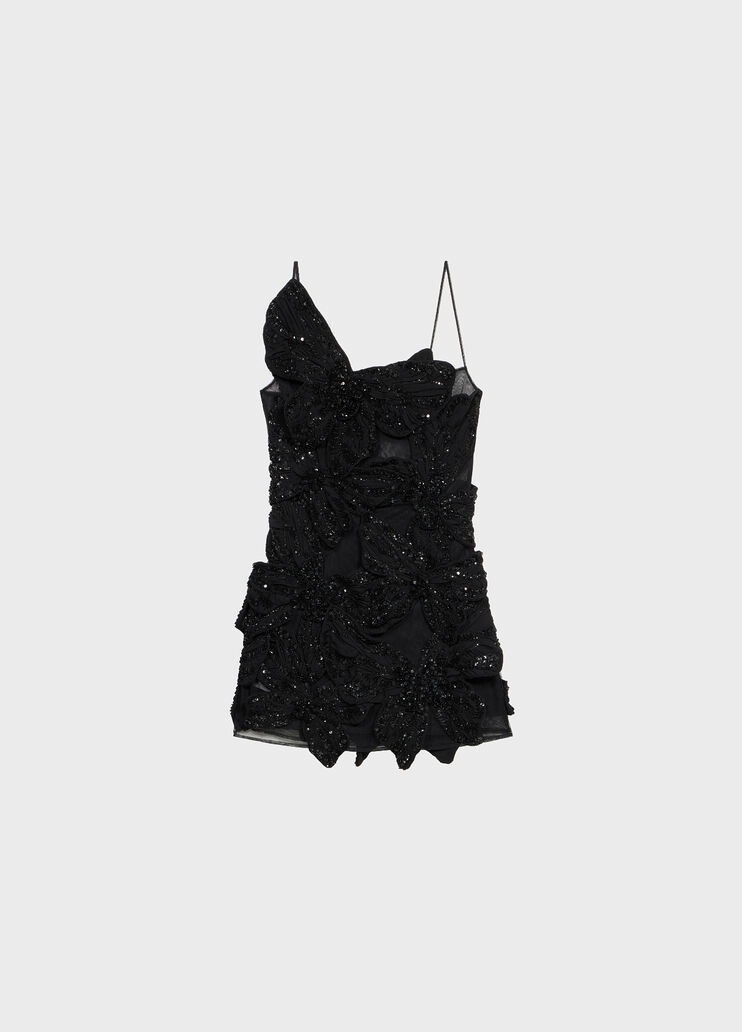 Short tulle dress with embroidered butterflies  Blumarine - medium