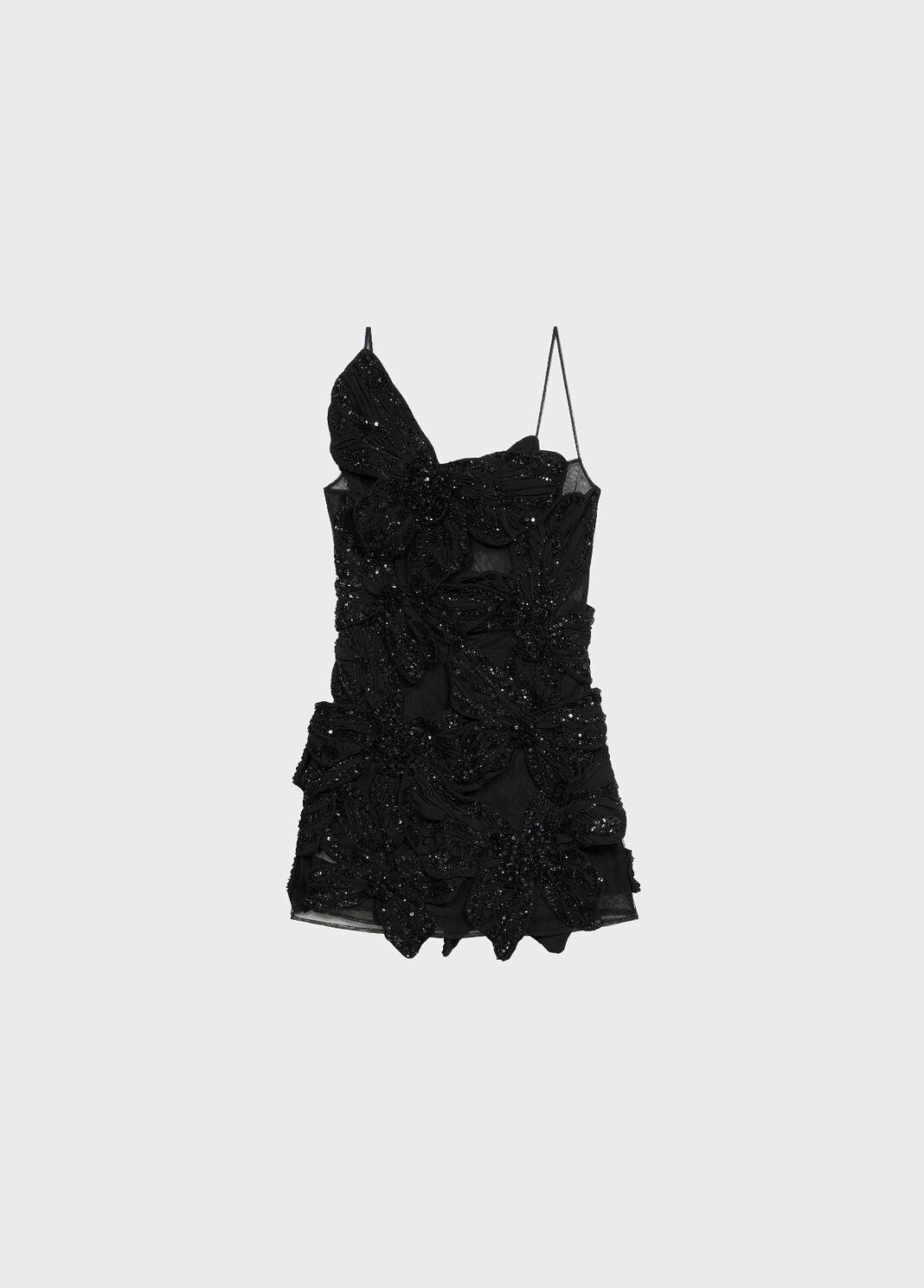 Short tulle dress with embroidered butterflies  Blumarine - large image number 4