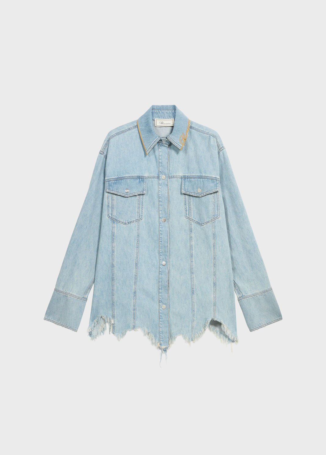 Stonewashed denim shirt  Blumarine - large image number 3