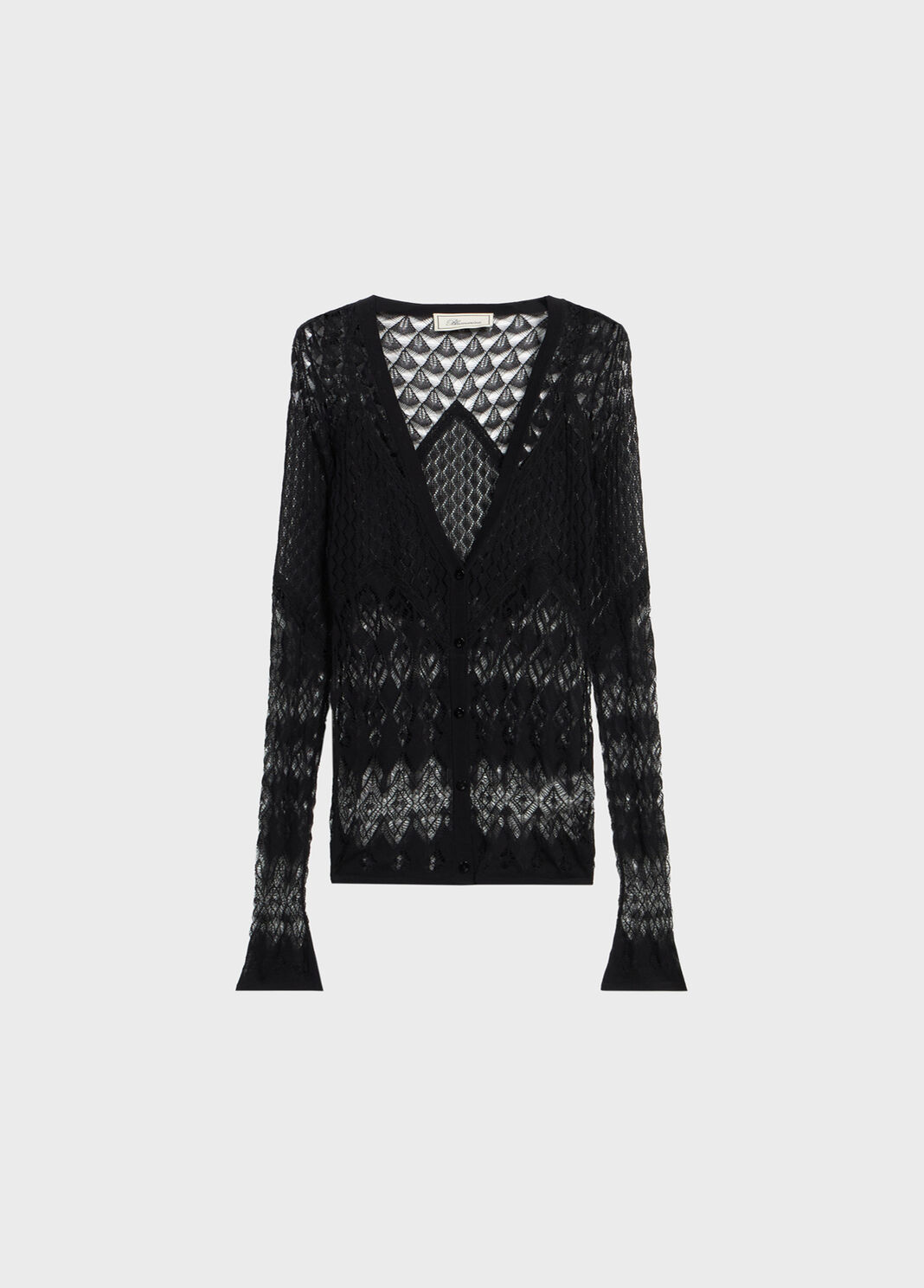 Cardigan in cotone lavorato  Blumarine - large image number 4