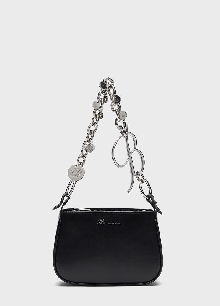 Toy regular handbag in leather  Blumarine - medium Toy regular handbag in leather  Blumarine - medium