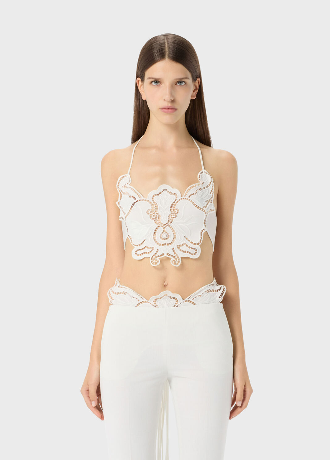 Top with butterfly embroidery  Blumarine - large image number 0