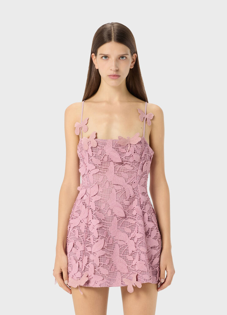 Short dress in macram&eacute; lace  Blumarine - medium