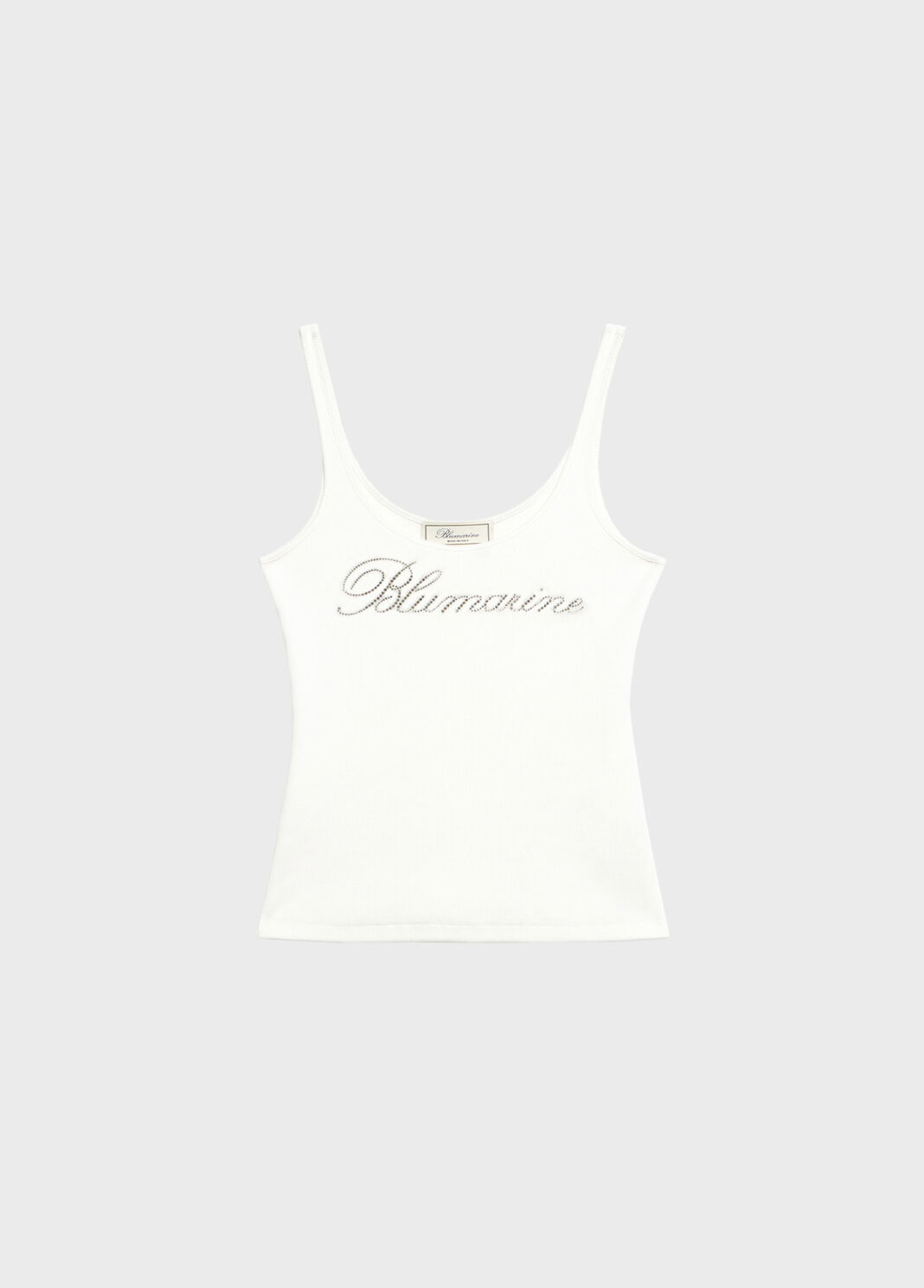 Jersey vest top with embroidery  Blumarine - large image number 4