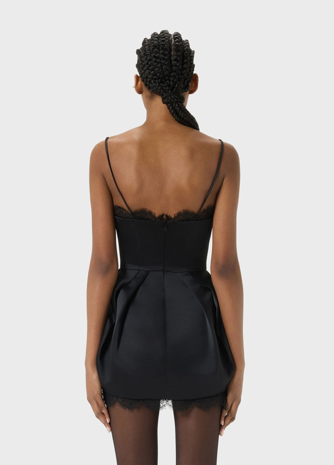 Ballonkleid aus Satin und Spitze  Blumarine - large image number 1