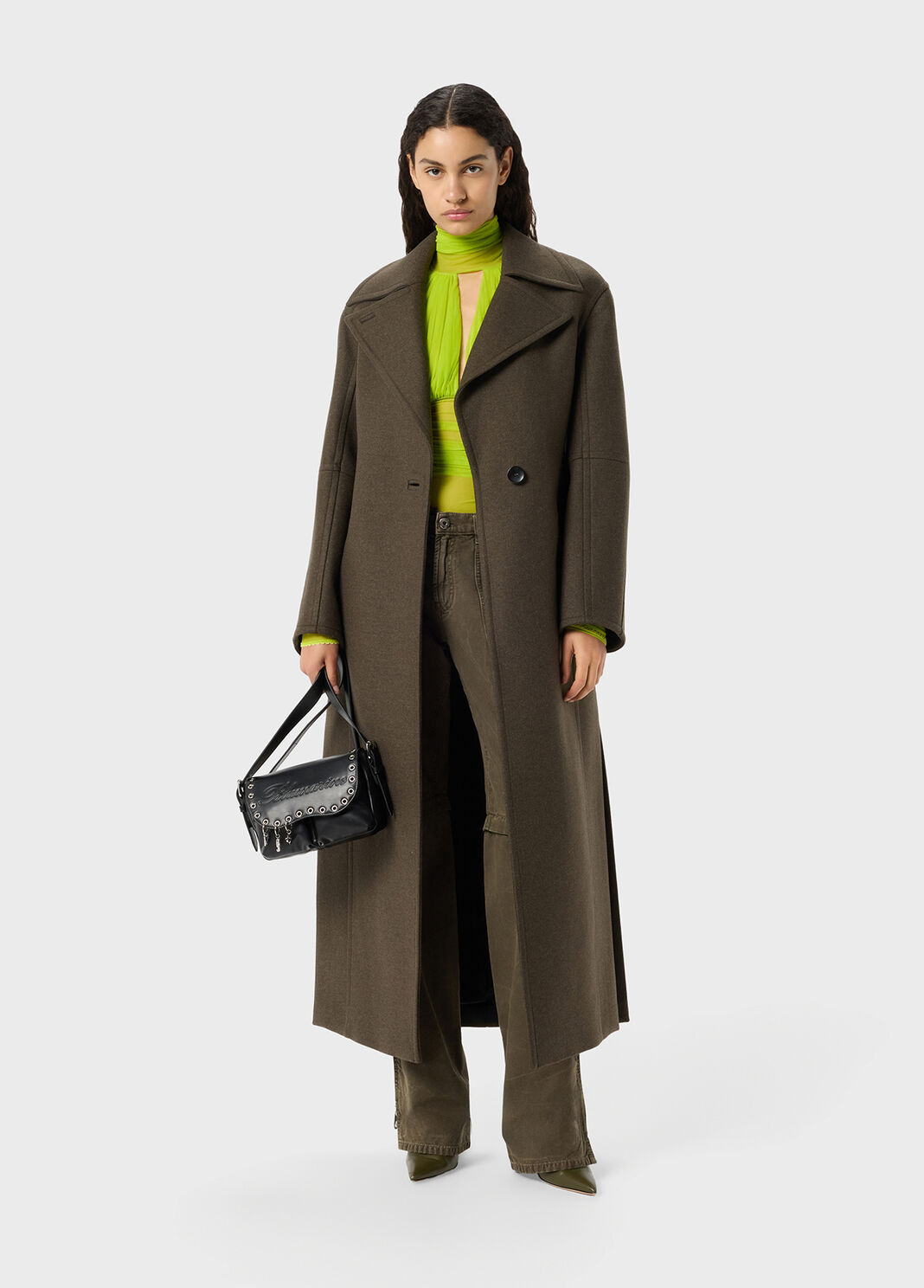 Straight leg canvas pants with zip  Blumarine - large image number 3