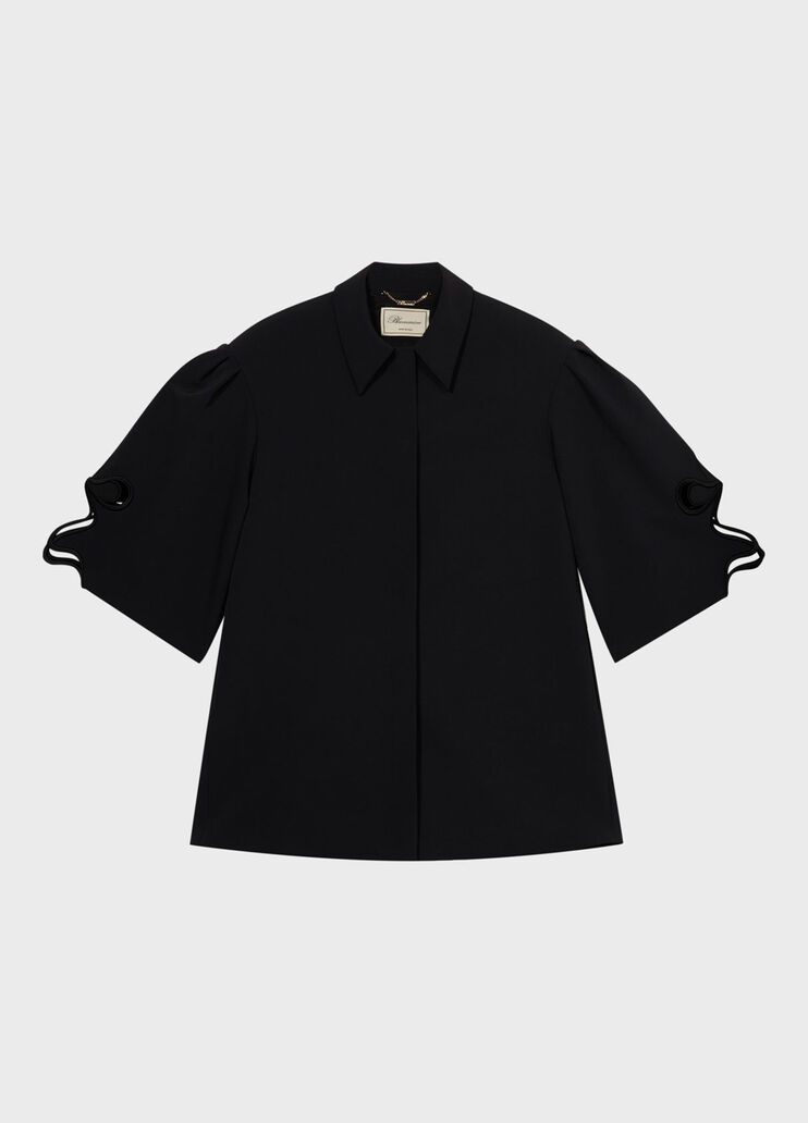 Oversized cady jacket with embroidery  Blumarine - medium
