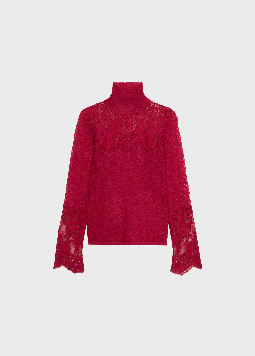 Lace detail knitted top  Blumarine - large image number 4