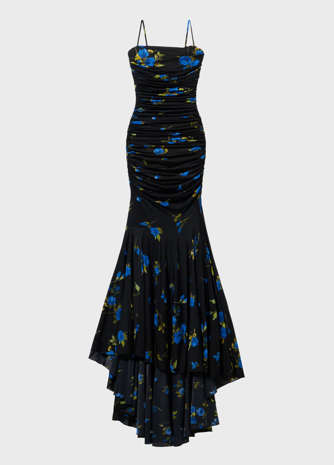 Long jersey dress with floral print  Blumarine - large image number 4