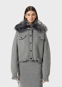 Blumarine ブルマリン　ミンクファー長袖カーディガン　グレー E-A522M602AN0979-1-N.jpeg?sw=