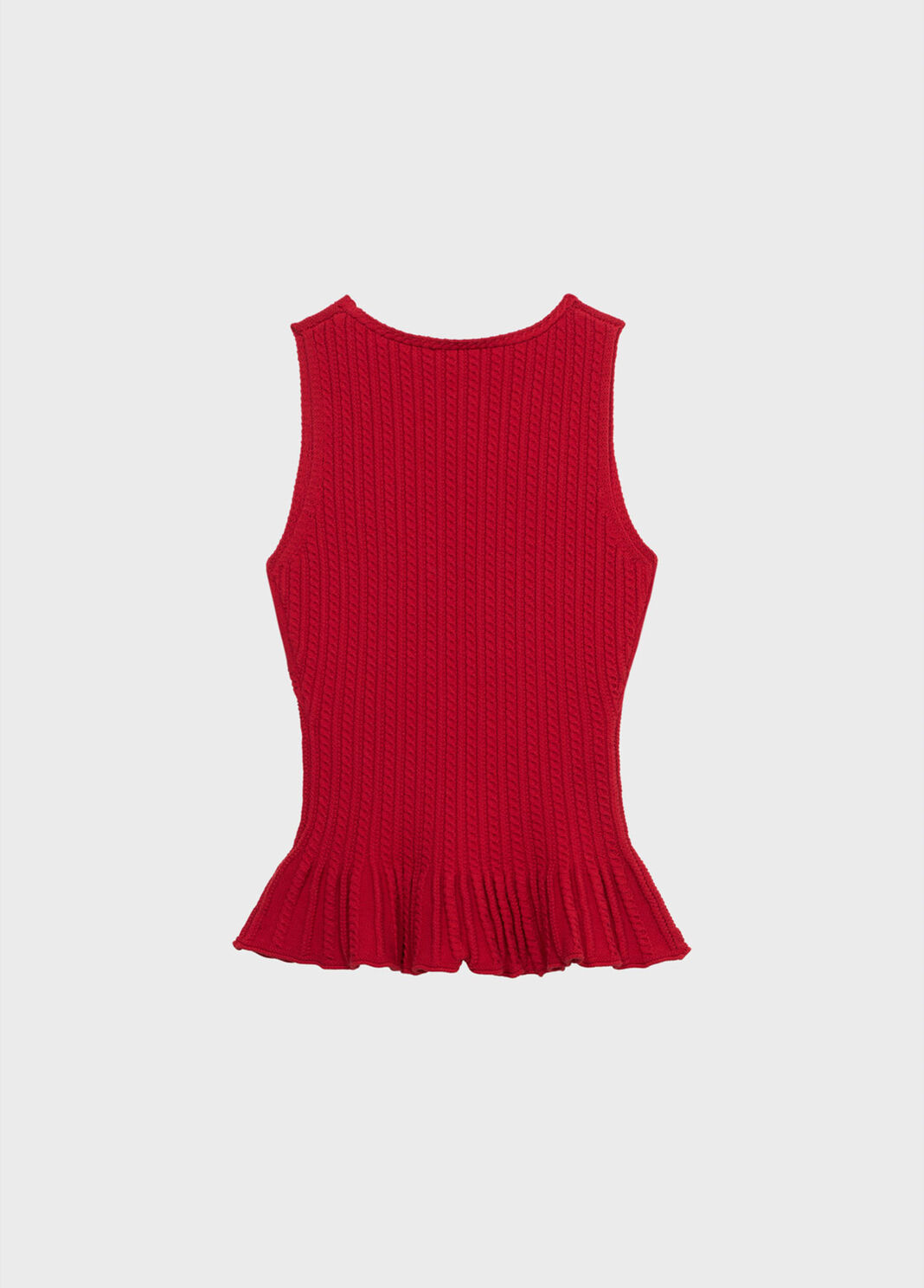 Knit top with flounce  Blumarine - large image number 5