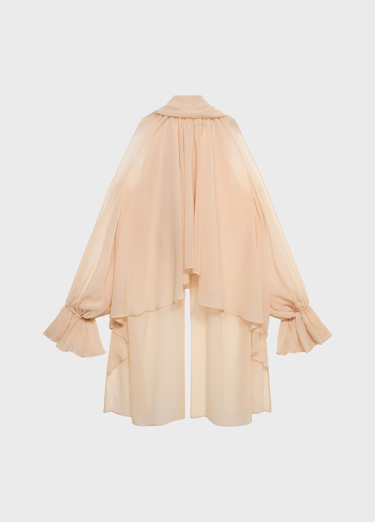 Asymmetrical chiffon blouse  Blumarine - medium