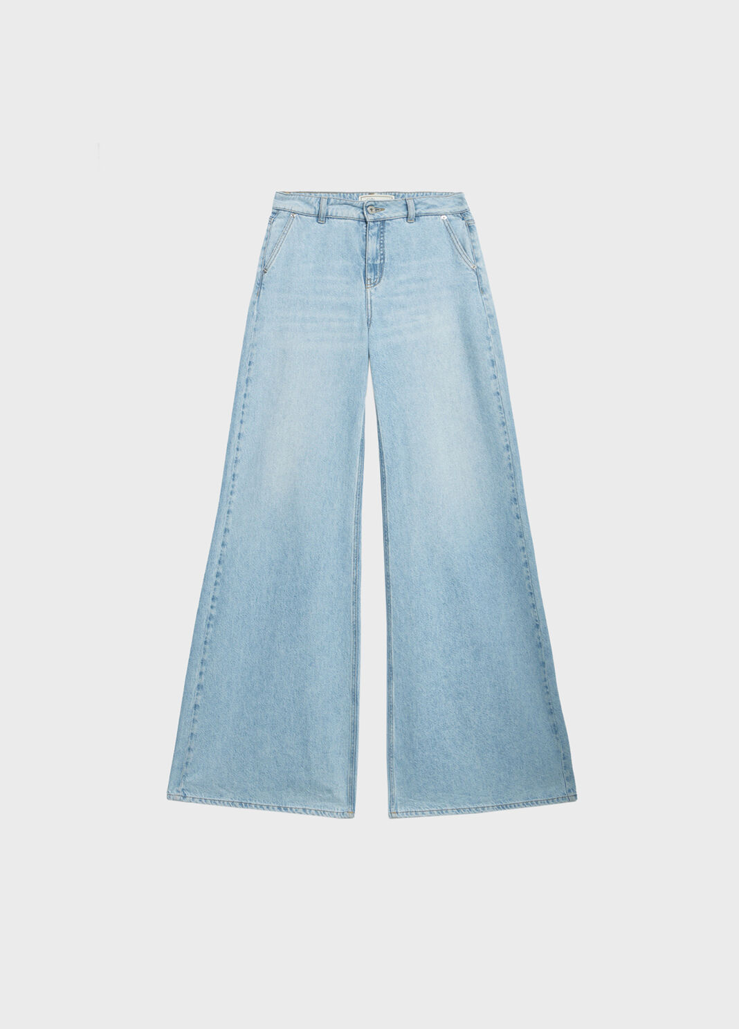 Stonewashed denim palazzo jeans  Blumarine - large image number 4