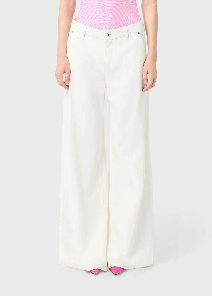 Cotton palazzo trousers  Blumarine - medium