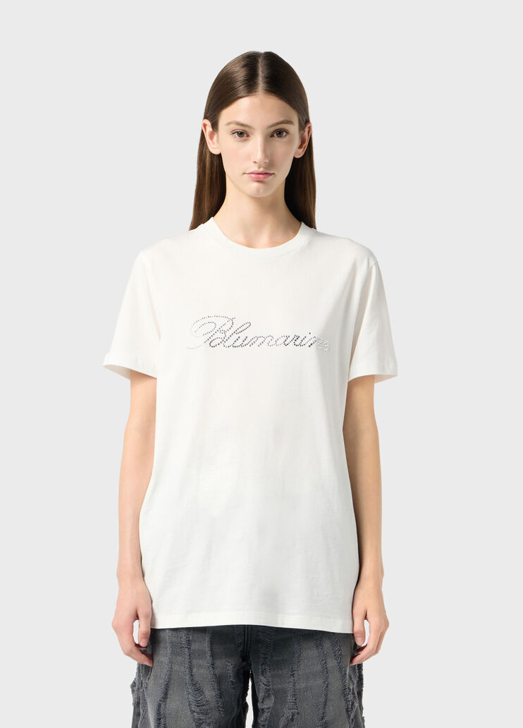 Jersey T-shirt with embroidery  Blumarine - medium