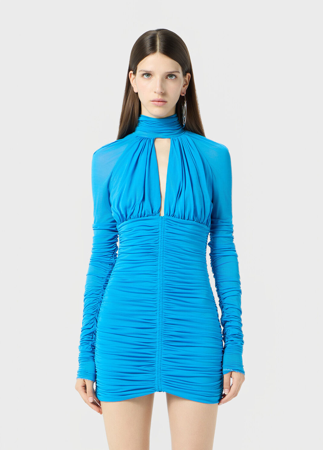 Mini jersey dress with cut-out  Blumarine - large image number 0