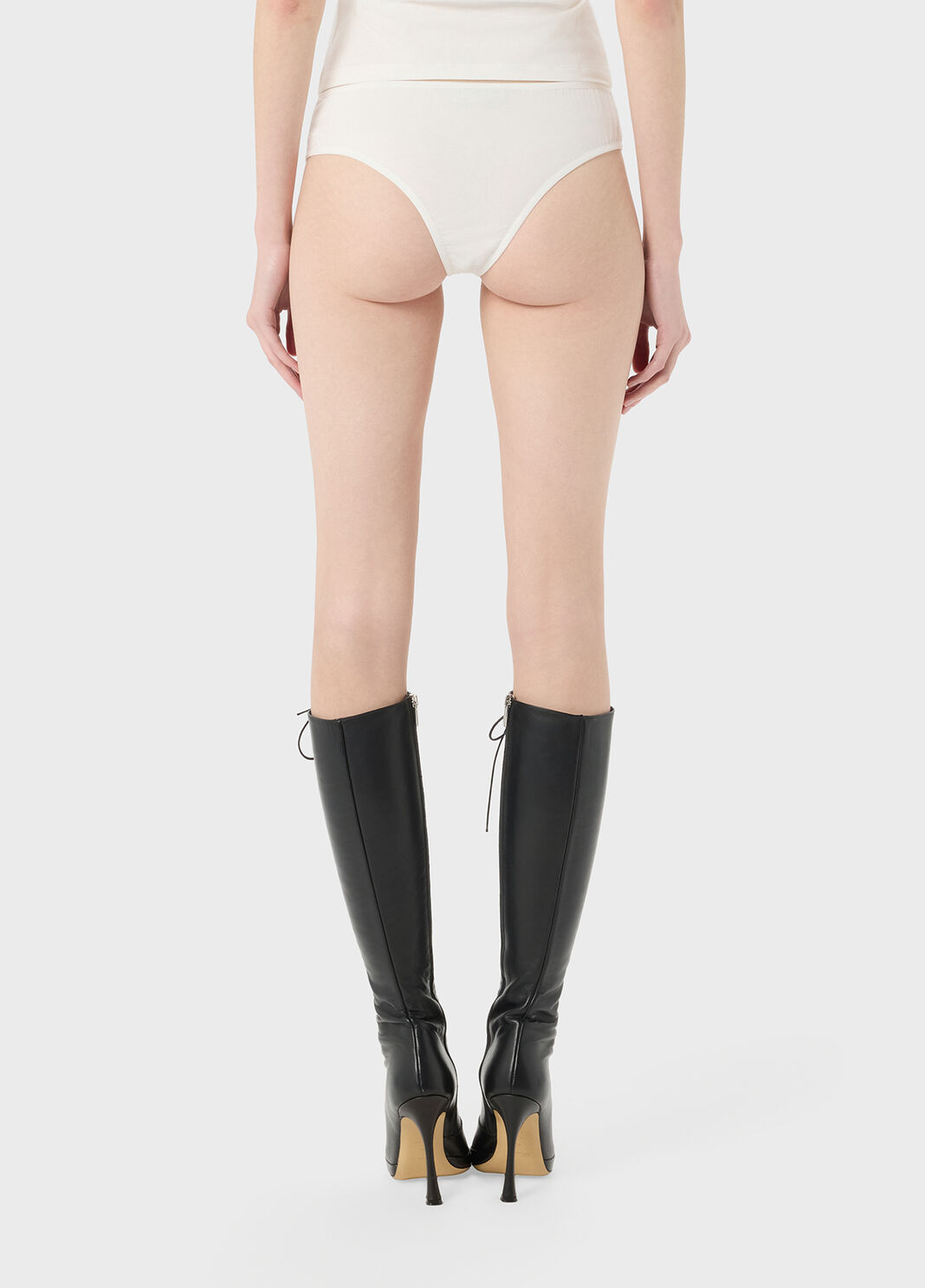 Slip on jersey stretch with beaded embroidery and stones  Blumarine - large image number 1