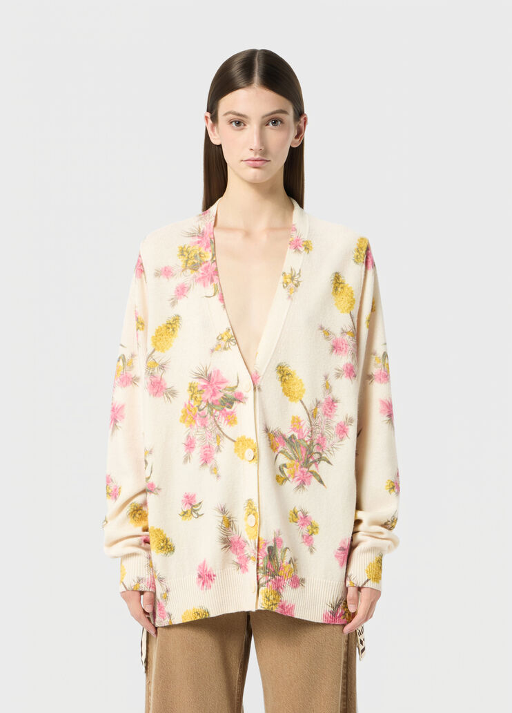 Wollcardigan mit zwei Prints  Blumarine - medium