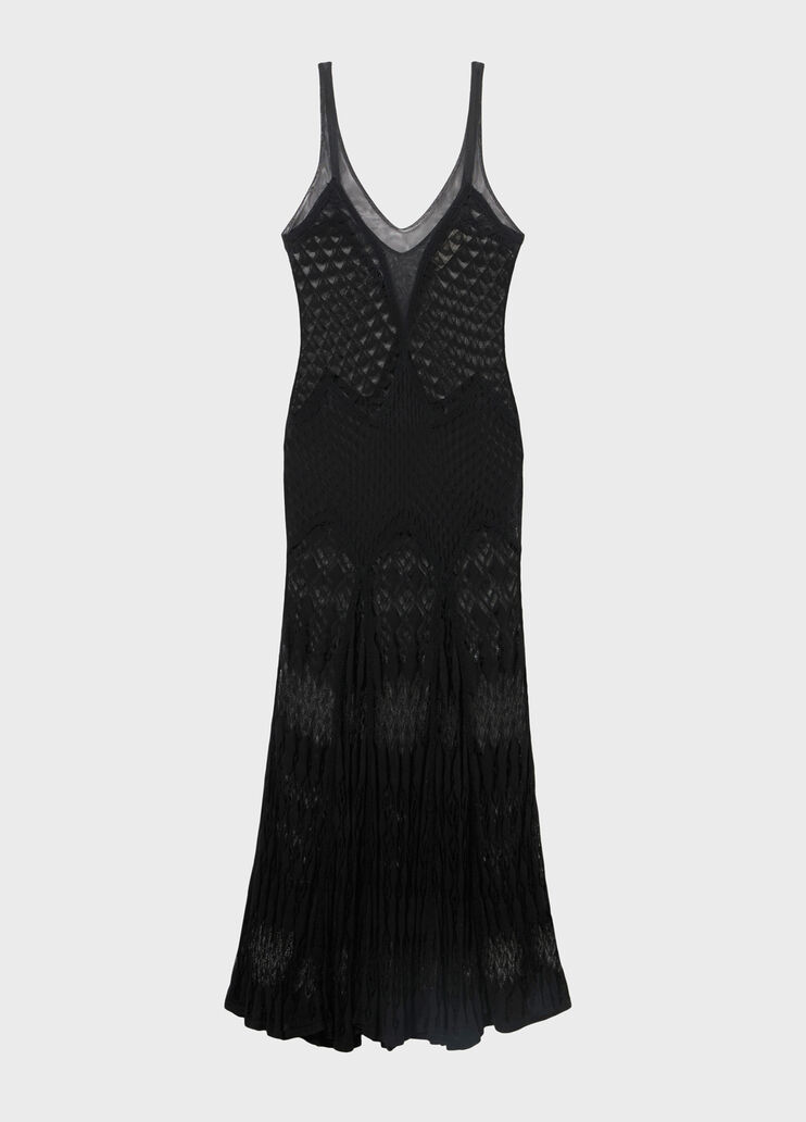 Long textured cotton dress  Blumarine - medium