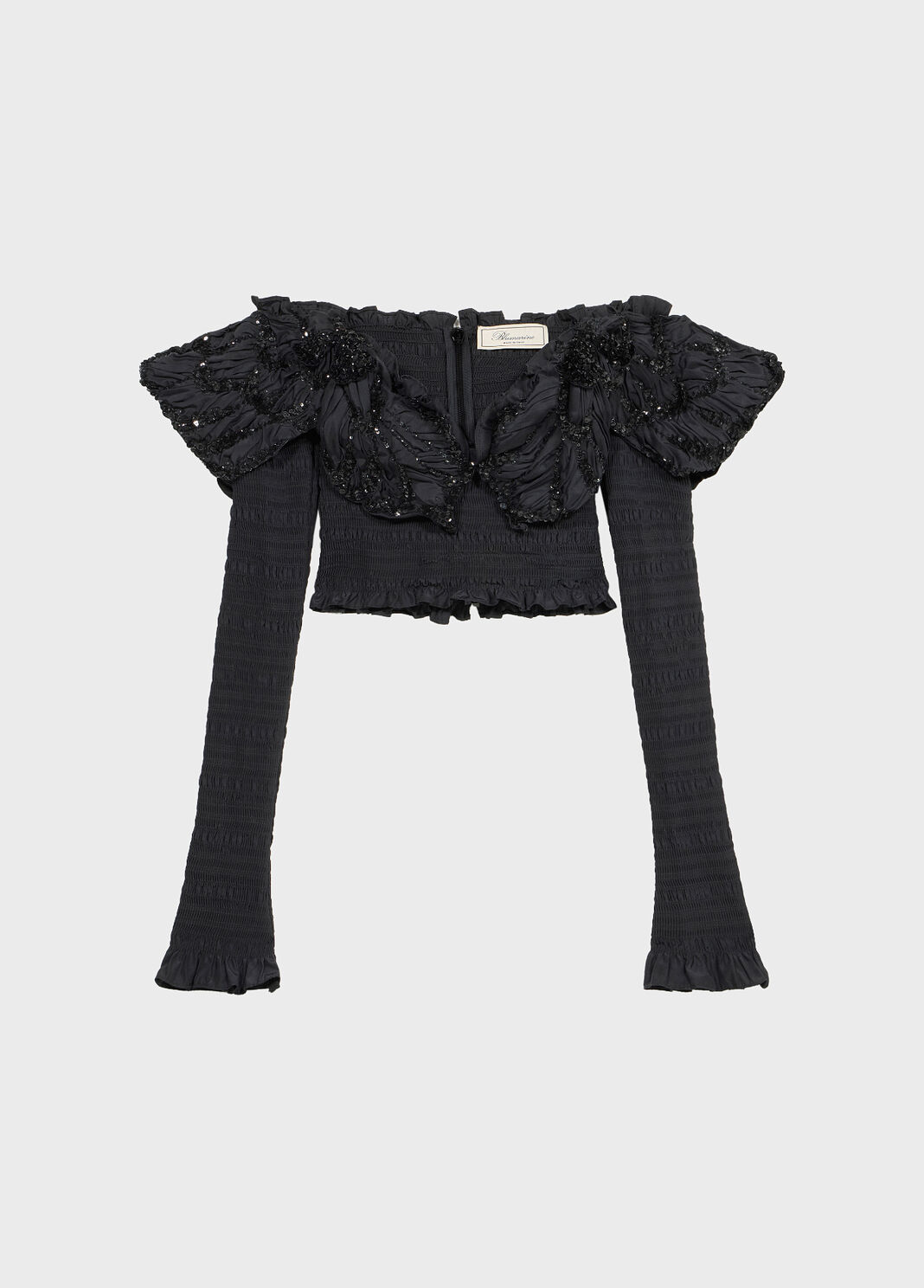 Taffeta Top with Butterflies  Blumarine - large image number 4