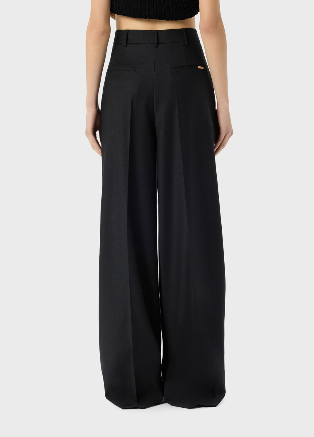 Palazzo trousers with pleats  Blumarine - large image number 1