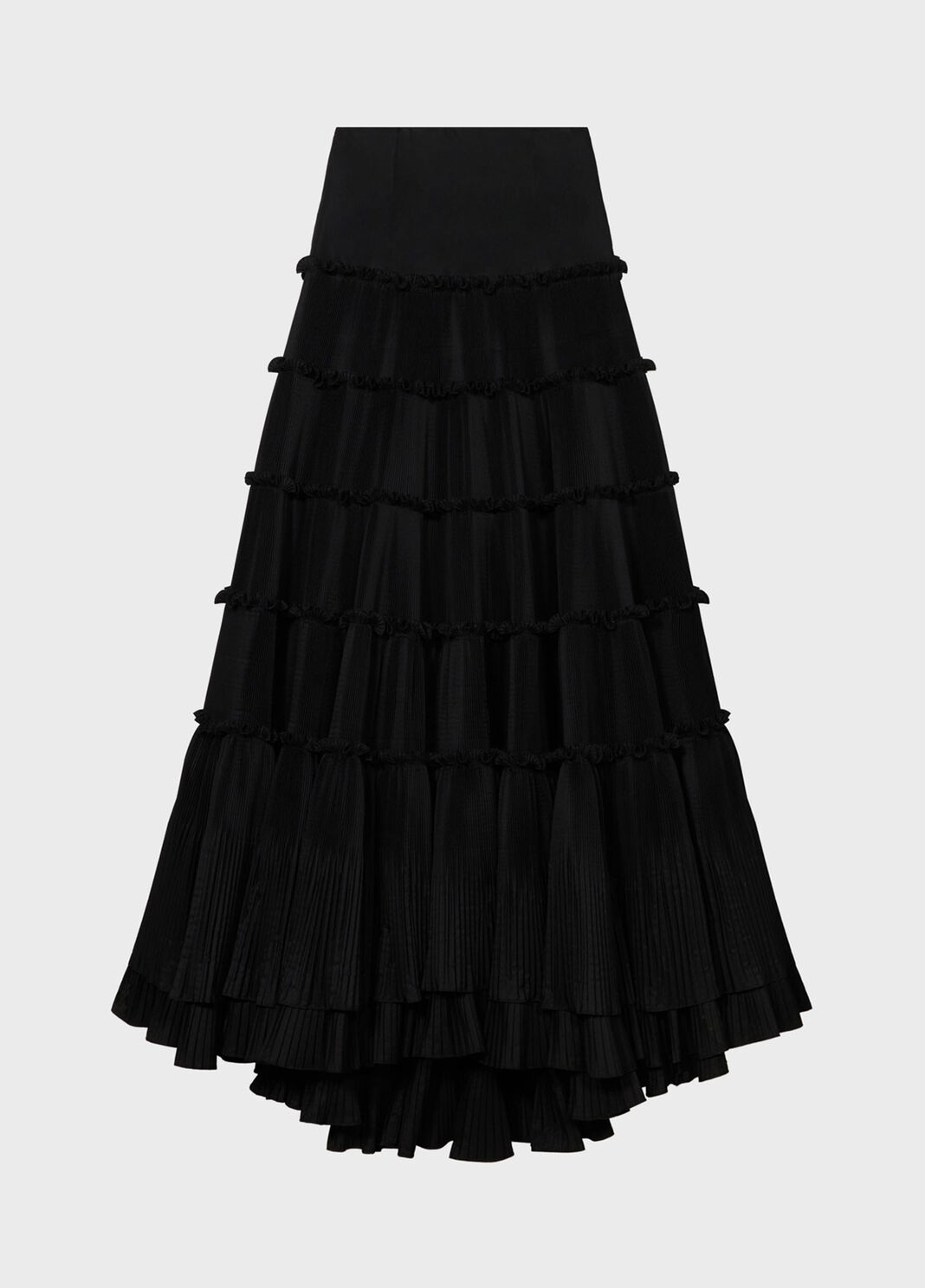 Long taffeta skirt with pleated ruffles  Blumarine - large image number 4