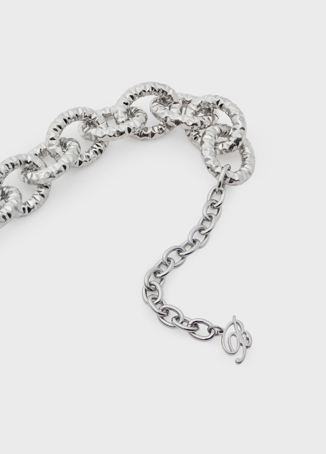 Metallkette mit erhabenen Ringen  Blumarine - large image number 3