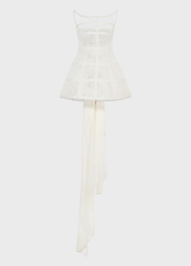 Abito bustier in pizzo Chantilly  Blumarine - medium Abito bustier in pizzo Chantilly  Blumarine - medium