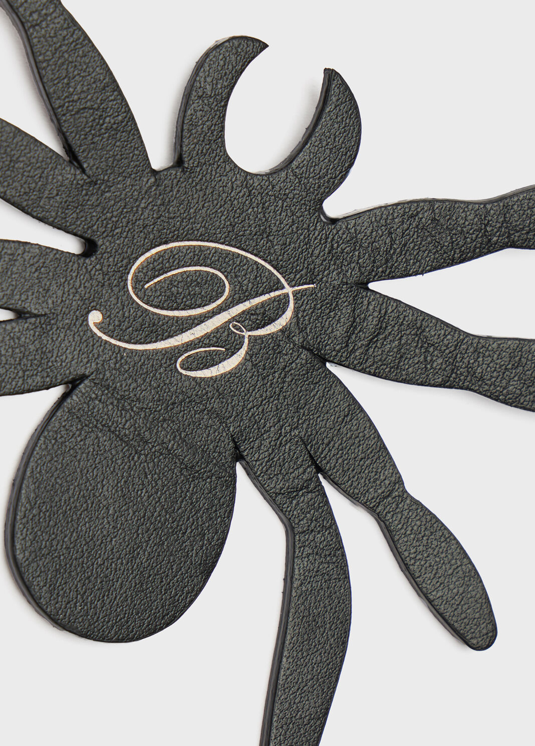 Leder-Schl&uuml;sselanh&auml;nger mit B-Monogramm  Blumarine - large image number 2