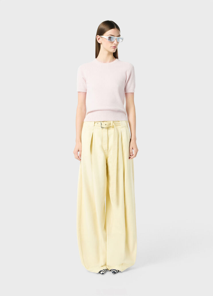 Short-sleeved cashmere jumper  Blumarine - large image number 3