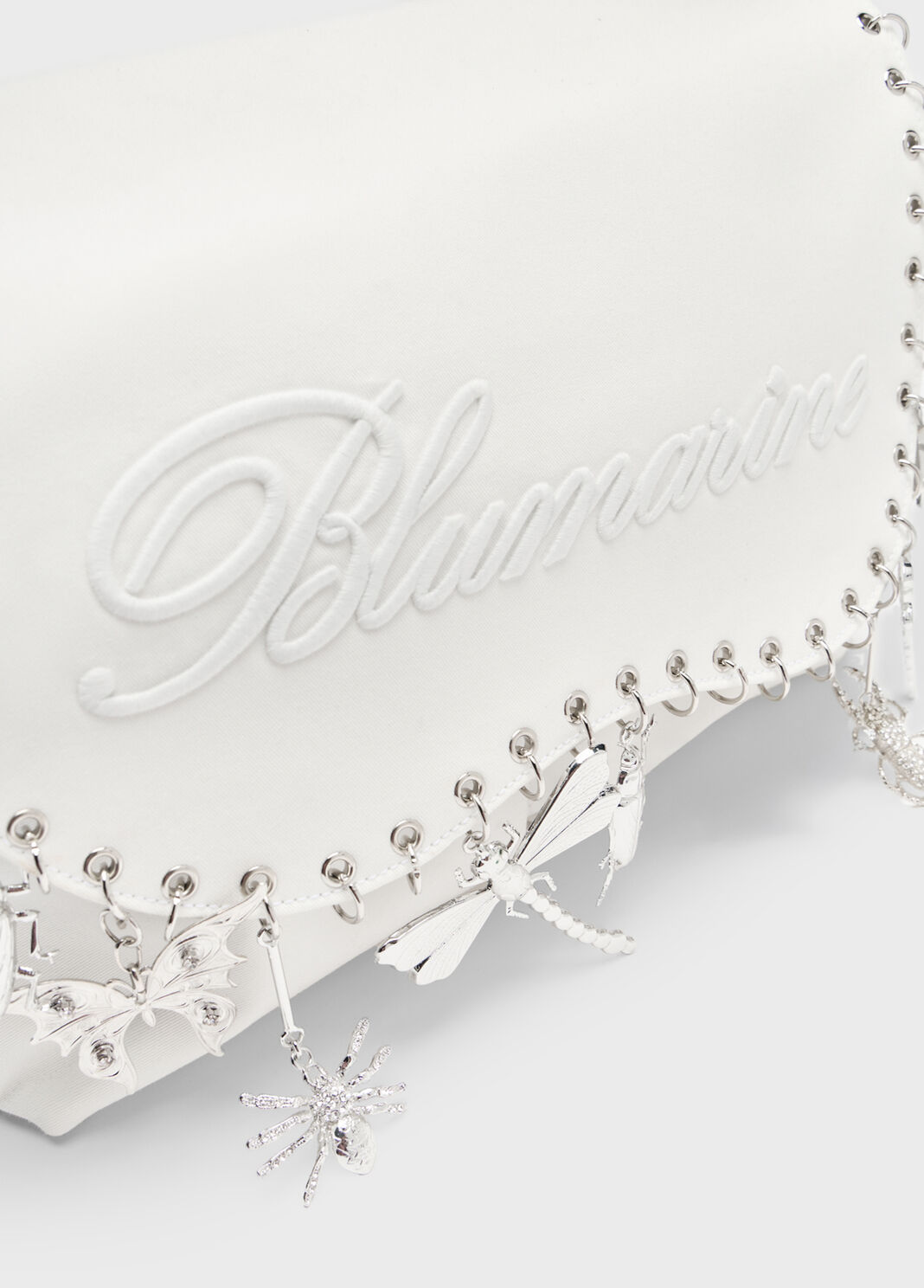 Grand sac messager avec breloques  Blumarine - large image number 4