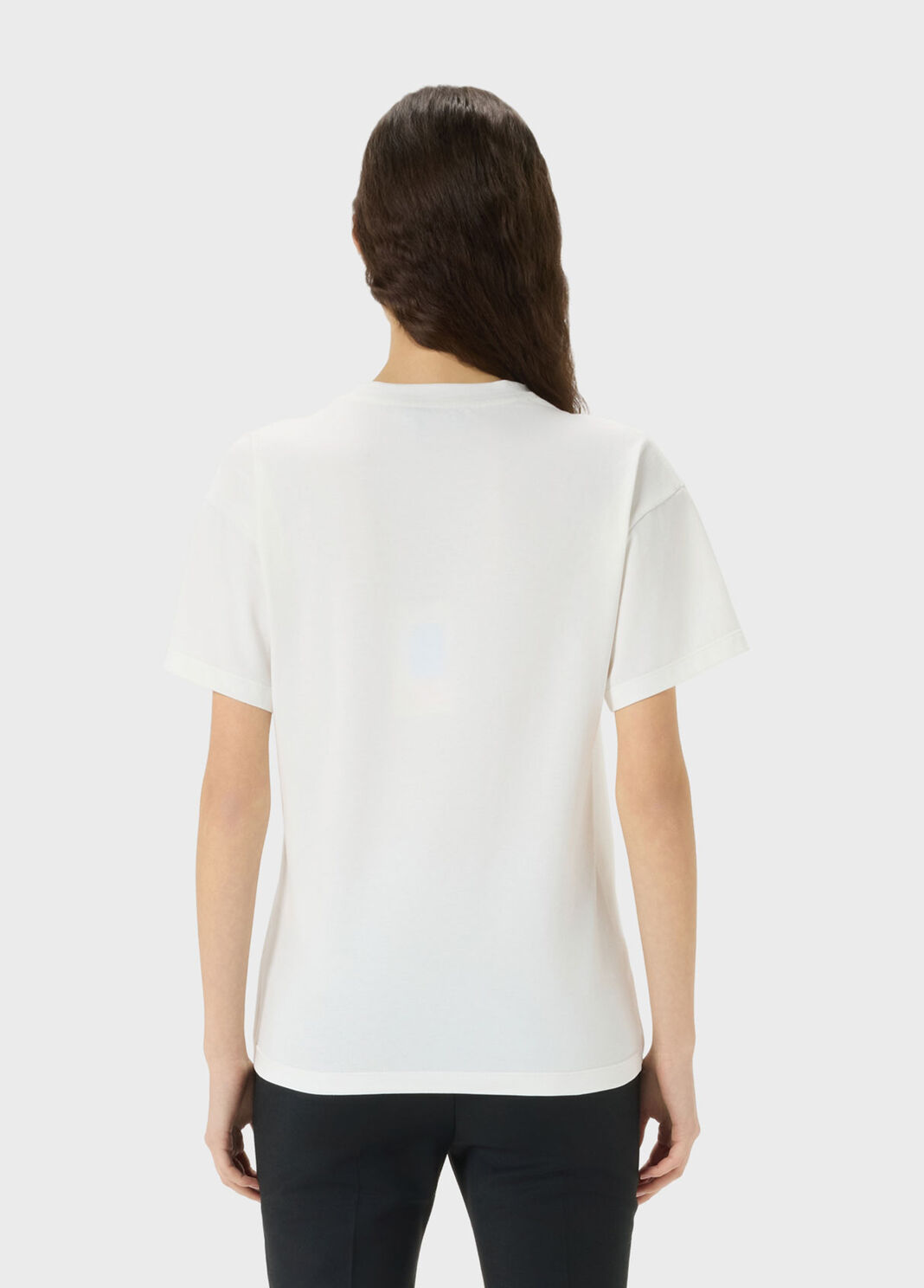 Jersey T-shirt with top-effect appliqu&eacute;  Blumarine - large image number 1