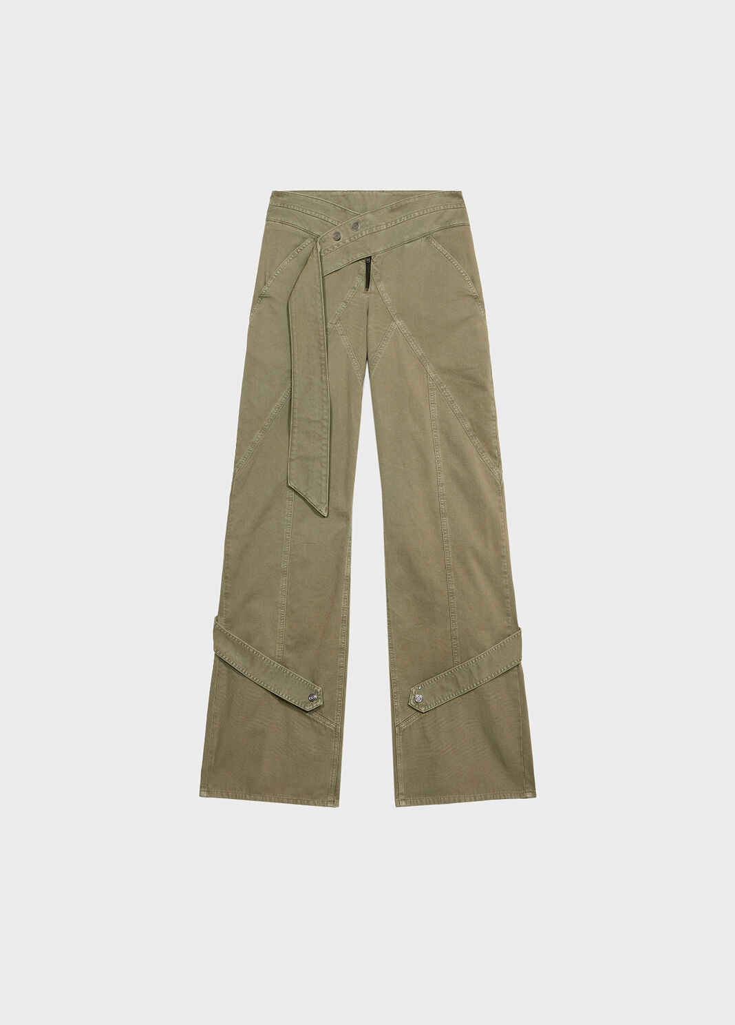 Pantalon large en coton bull  Blumarine - large image number 4