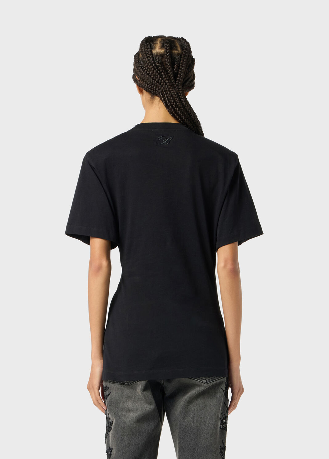 Jersey T-shirt with gathering  Blumarine - large image number 1