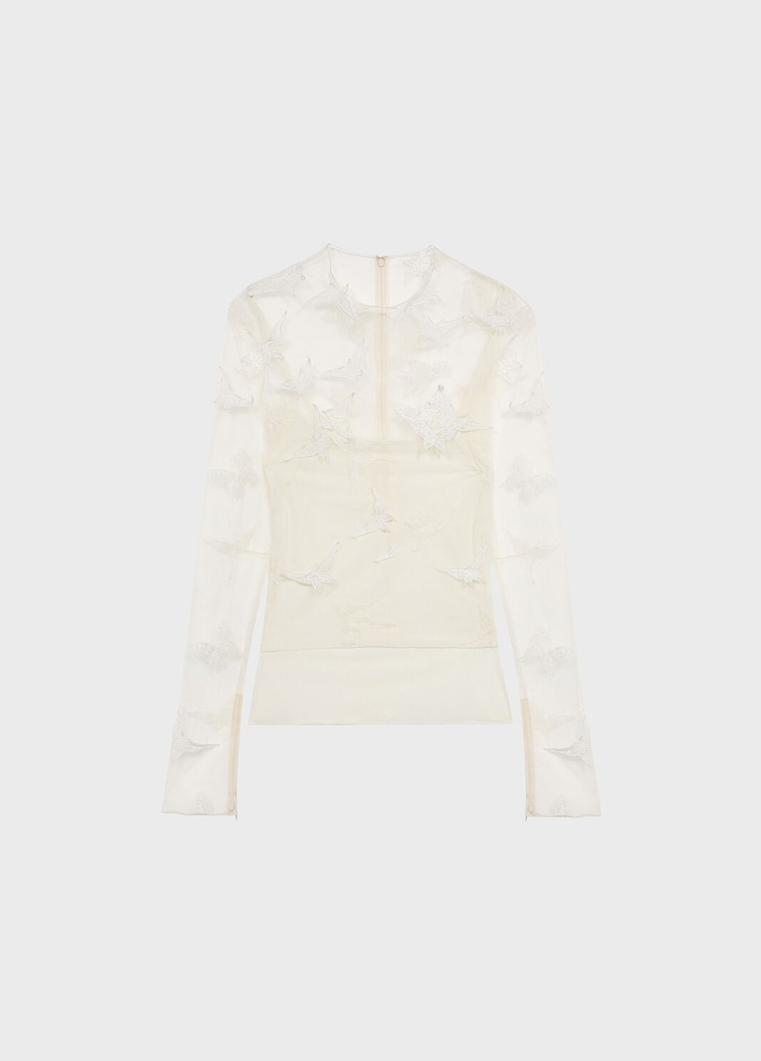 Maglia in tulle con ricamo  Blumarine - large image number 4