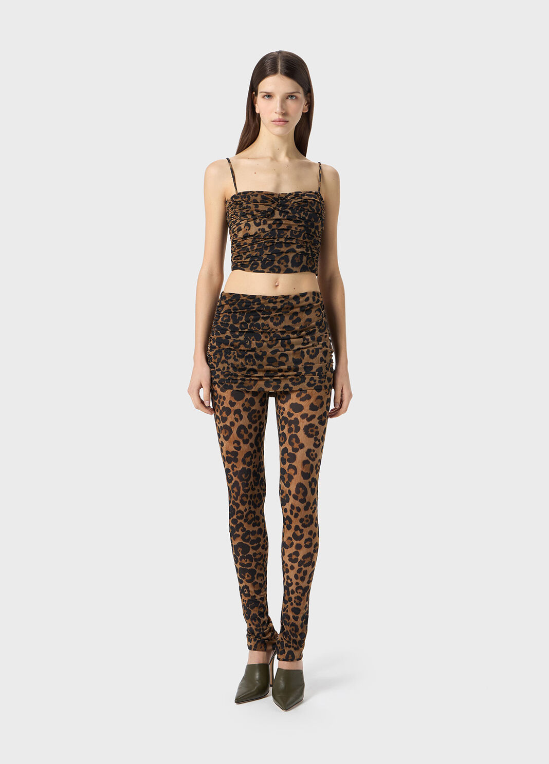 Animal-print jersey top  Blumarine - large image number 3