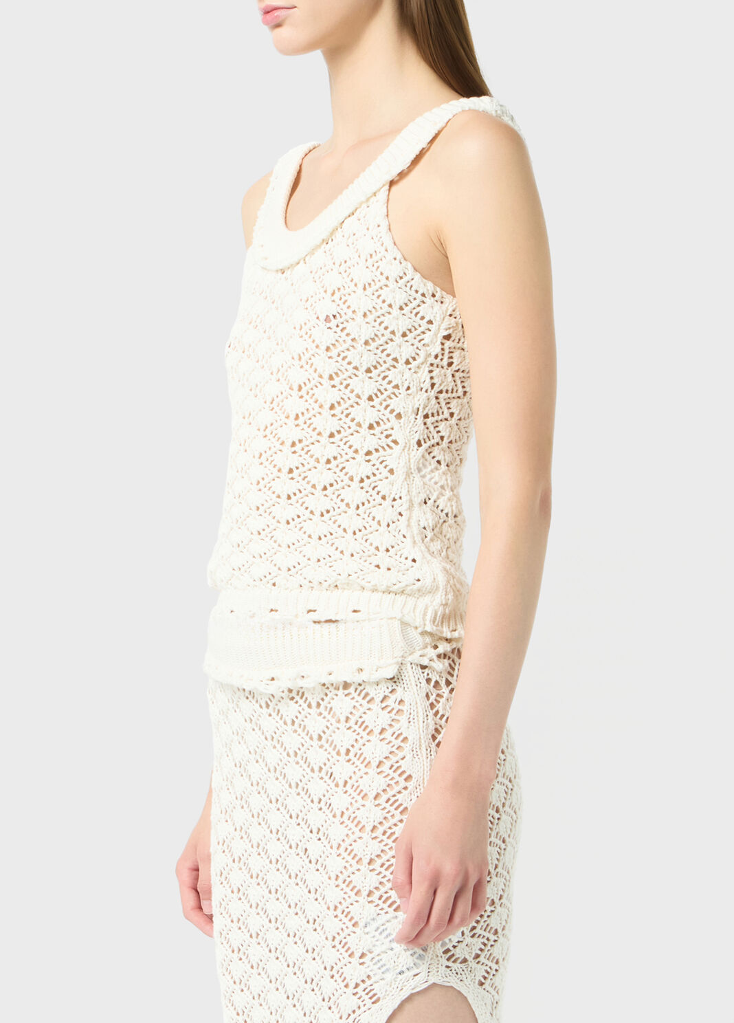 Cotton knit top  Blumarine - large image number 2