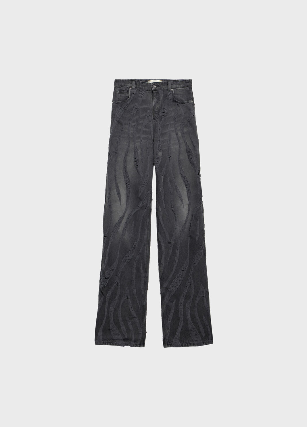 Baggy laser-cut denim jeans  Blumarine - large image number 4