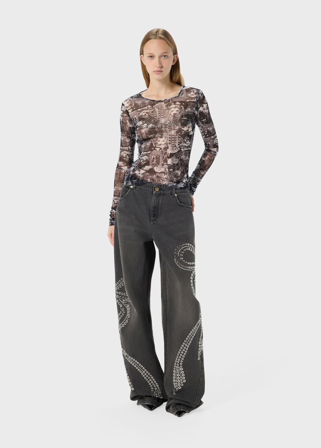 Printed jersey T-shirt  Blumarine - large image number 3