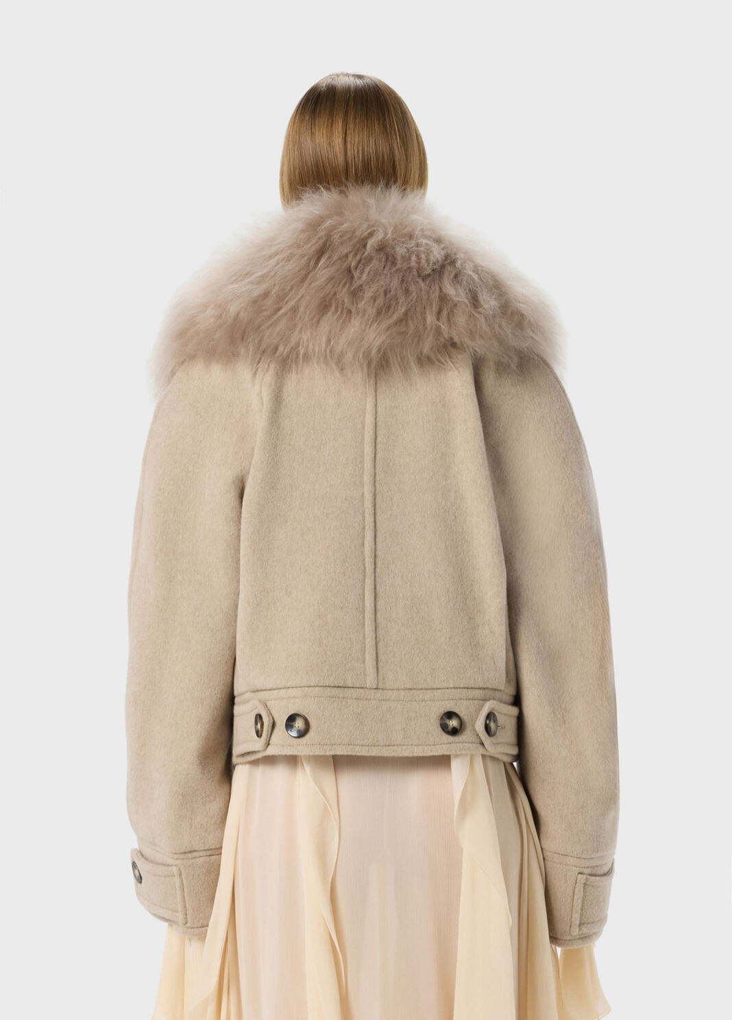 Zweireihiger Caban aus Tuch  Blumarine - large image number 1