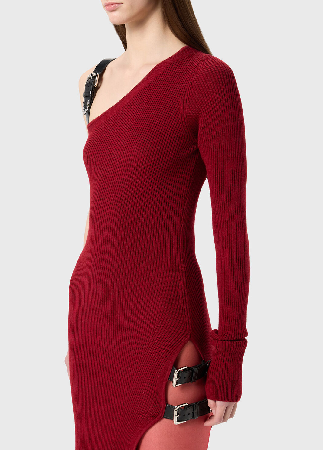 Robe asym&eacute;trique &agrave; brides  Blumarine - large image number 2