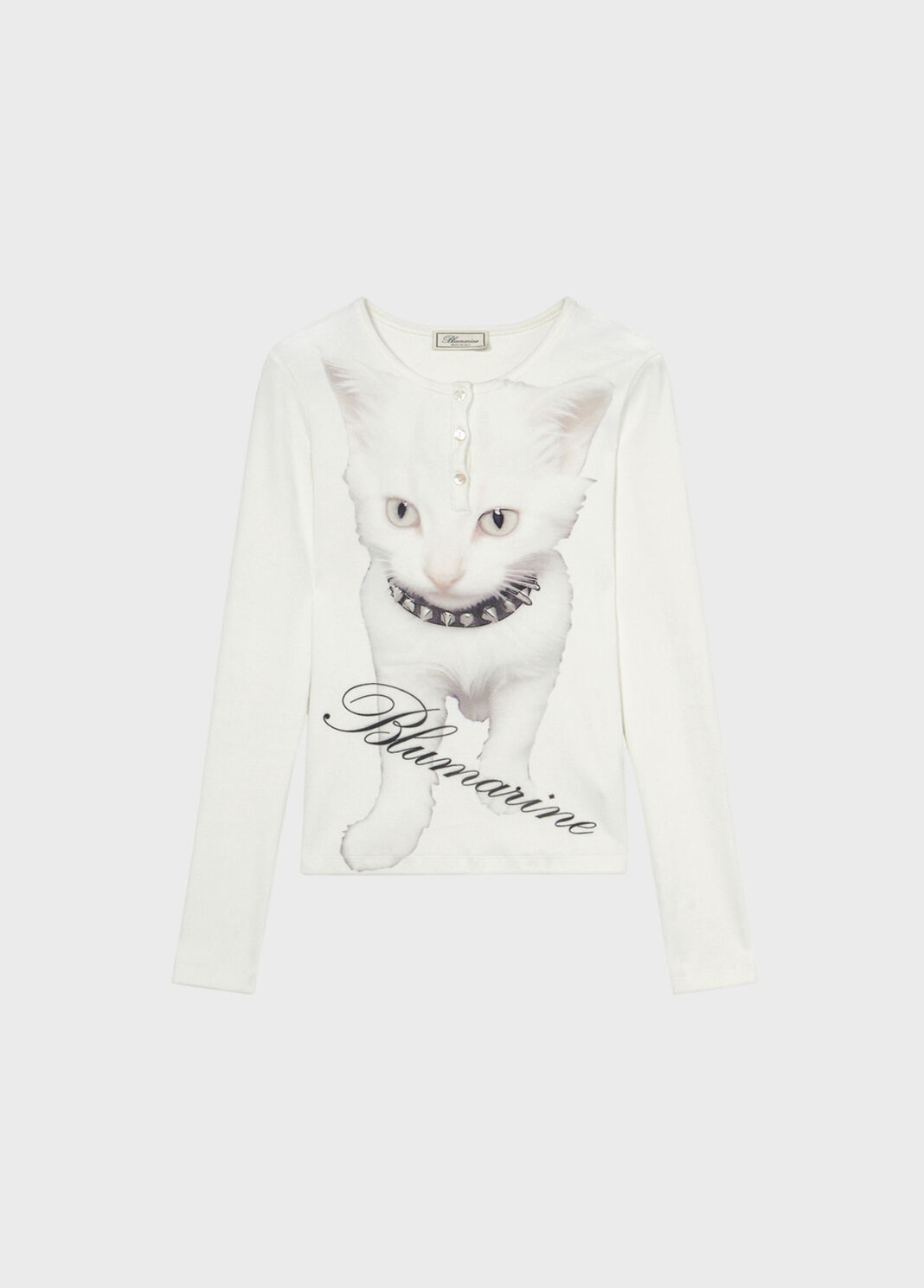 Maglia in jersey stampa  Blumarine - large image number 4