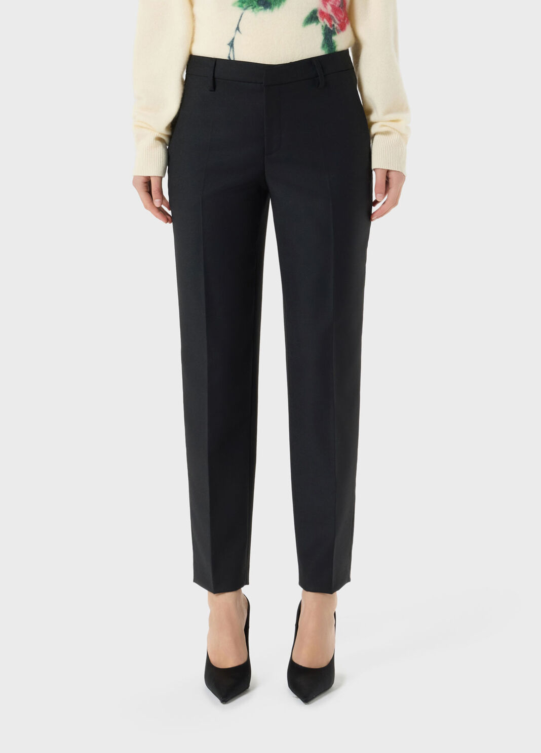 Pantalon droit en Fresco de laine  Blumarine - large image number 0